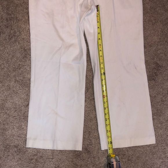 Westbound NWD The Park Ave Fit White Straight Legged Pants, Size 14P, MP $59 - Picture 10 of 10